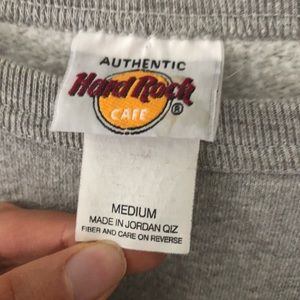 Hard Rock Cafe Tops - Hard Rock Cafe Sweatshirt Hard Rock Cafe Tops - Hard Rock Cafe Sweatshirt